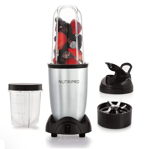 Juicer Mixer Grinder – Smoothie Maker – 500 Watts (2 Jars + Sipper Jar, Silver) | 2 Year Warranty