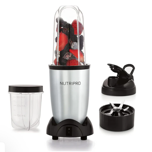Juicer Mixer Grinder – Smoothie Maker – 500 Watts (2 Jars + Sipper Jar, Silver) | 2 Year Warranty
